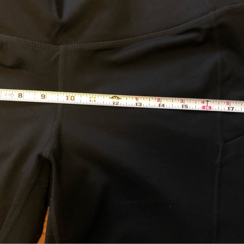 Torrid Active Crop Side Pocket Legging Black Nylo… - image 6